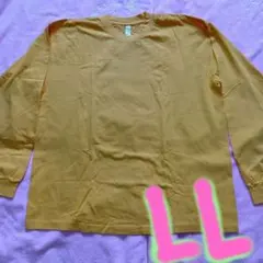 新品♦超、超〜〜超、激安　祭♦✨ロスアパ✨長袖Ｔシャツ♦色ゴールド♦ＬＬサイズ