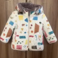 送料込！マーキーズ HOGAN リバーシブル フリース 中綿 コート ジャケット