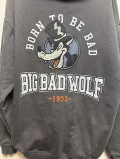 東京ディズニーリゾート ビッグバッドウルフ パーカー M〜Lサイズ