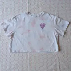 GU ハートプリント Tシャツ Sサイズ