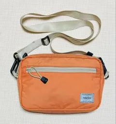 PORTER オレンジ ショルダーバッグ　中古品