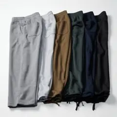 ユニクロC スウェットワイドパンツ　XS ブラック