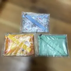 ディズニーサマーフェスティバル2022 ハッピーくじ　PVCミニポーチ　3種類