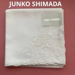 新品❗️JUNKO SHIMADA バラ刺繍 ハンカチのサムネイル