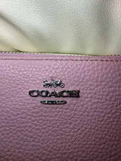 m*o様 COACH ピンク レザー 長財布