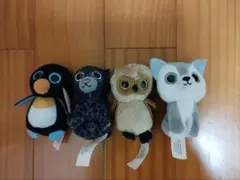 平成 レトロ ビーニーブーズ　ぬいぐるみ 9cm ty 飾り