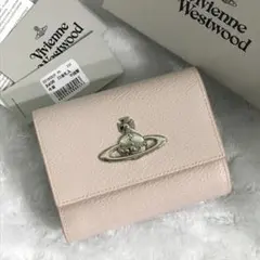 ヴィヴィアンウエストウッド 二つ折り財布 ピンク