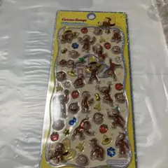 おさるのジョージ　プチドロップステッカー