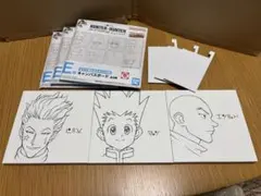 ハンター✖️ハンター　一番くじ　E賞　キャンバスボード　ゴン　ヒソカ　ハンゾー