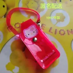 激レア　ハローキティ かかっTel! 赤 サンリオ　1997年　キーホルダー 2026年最新】1997キティの人気アイテム - メルカリ