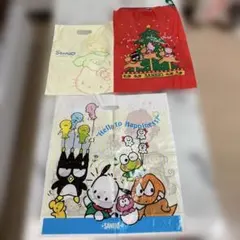 サンリオ】ショッパー 袋 平成 レトロ 2000年 おまけ付き - メルカリ