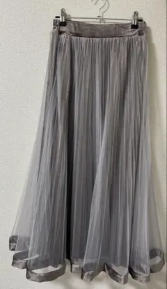 【NICE CLAUP】　プリーツスカート