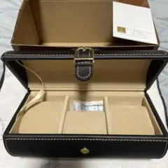 時計ケース3本収納可能　　未使用　茶谷産業