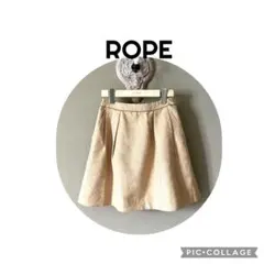 ROPE ミニスカート ベージュ36日本製のサムネイル