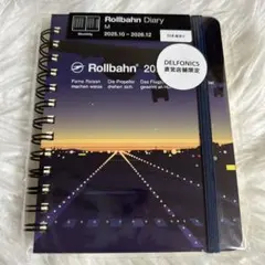 Rollbahn Diary M 2025.10-2026.12 直営店限定