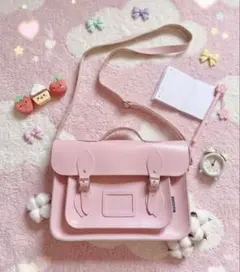 Zatchels 13inch 32cm サッチェルバッグ　ピンクのサムネイル
