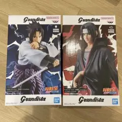 NARUTO 疾風伝 Grandista うちはサスケ うちはイタチ フィギュア