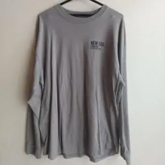 ロゴ 長袖カットソー