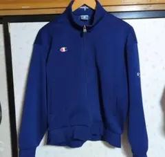 90,s Champion トラックジャケット　ブルー Lサイズ