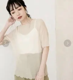 LOWRYS FARM シアープリーツプルオーバー