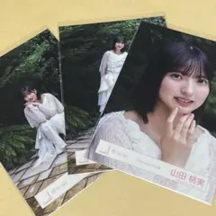 櫻坂46 山田桃実　生写真　Alter ego MV衣装　白衣装　ヨリ座りヒキ