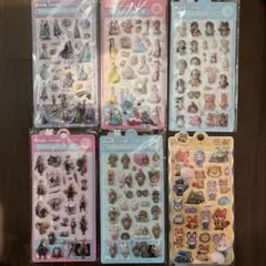 キャラクターシール 6枚セット