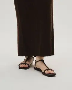 【試着のみ値下げ】TODAYFUL Satin Strap Sandals 37