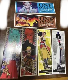 ワンピース ロングステッカー