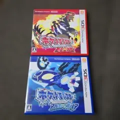 ポケットモンスター オメガルビー アルファサファイア X Y 4本セット