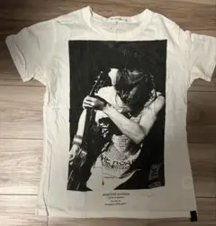 真島昌利 ブルーハーツ Amplifier Tシャツ Lサイズ 白 新品タグ付