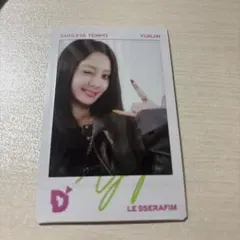 LE SSERAFIM dicon popup チェキ サイン ユンジン