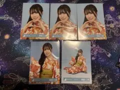 日向坂46 生写真　浴衣　鶴崎仁香　セット