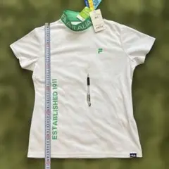 新品Ｌサイズ　フィラゴルフレディースUVカット吸汗速乾接触冷感半袖ネックTシャツ