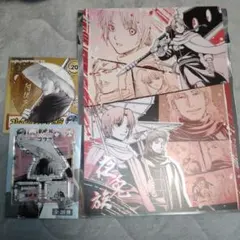 銀魂展 デスクパッド 下敷き マウスパッド 缶バッジ アクスタ 阿伏兎 神威