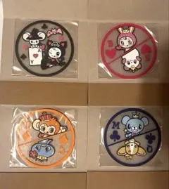 ナルミヤキャラクターズ クリアラバーコースター 4種セット