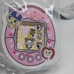 たまごっち シャカシャカアクリルクリップ ケーたま・ぴんく ガチャガチャ