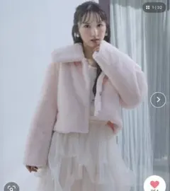 rienda ショート丈ファージャケット