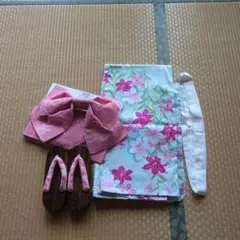 ✨新品未使用✨浴衣・帯・下駄セット