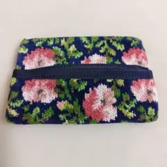 フェイラー ティッシュケース シンクオブミー ネイビー