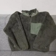 美品　グローバルワークフリース　カーキ　130