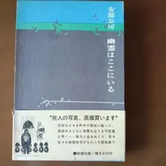 幽霊はここにいる 安部公房 書下ろし新潮劇場 初版本