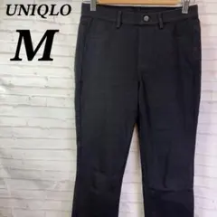 ユニクロ　クロップドレギンスパンツ　ストレッチ　スキニー　ブラック　M