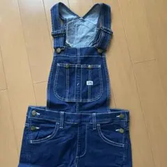 Lee ダークブルー オーバーオール