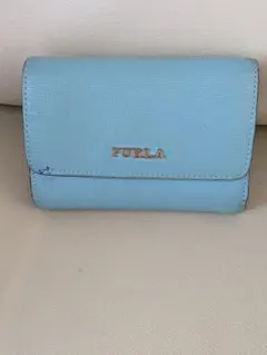 FURLA 三つ折り財布 ライトブルーのサムネイル