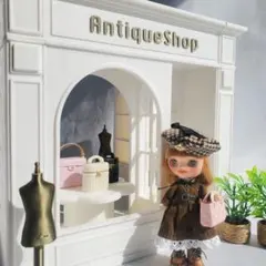 1/6サイズ キャビネット ブライス フランスアンティーク ドールハウス 