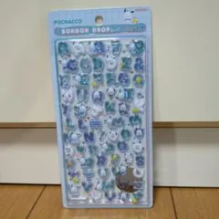 サンリオ　 ボンボンドロップシール　もじ　ポチャッコ