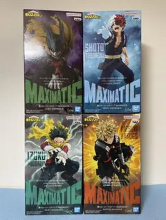 僕のヒーローアカデミア MAXIMATIC 出久 轟焦凍　黒デク 爆豪 セット
