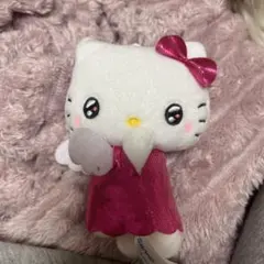 ハローキティ ぬいぐるみ ピンクドレス