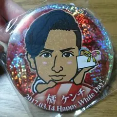 橘ケンチ レア シークレット 缶バッジ 75㎜