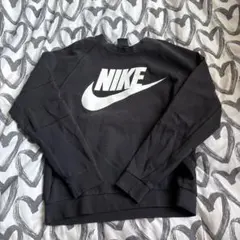 NIKE ブラック スウェット トレーナー used